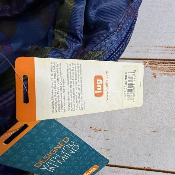 LUG Boxer Packable Duffel Bag – Camo Travel Weekender, Lightweight Carry-On - Picture 5 of 5